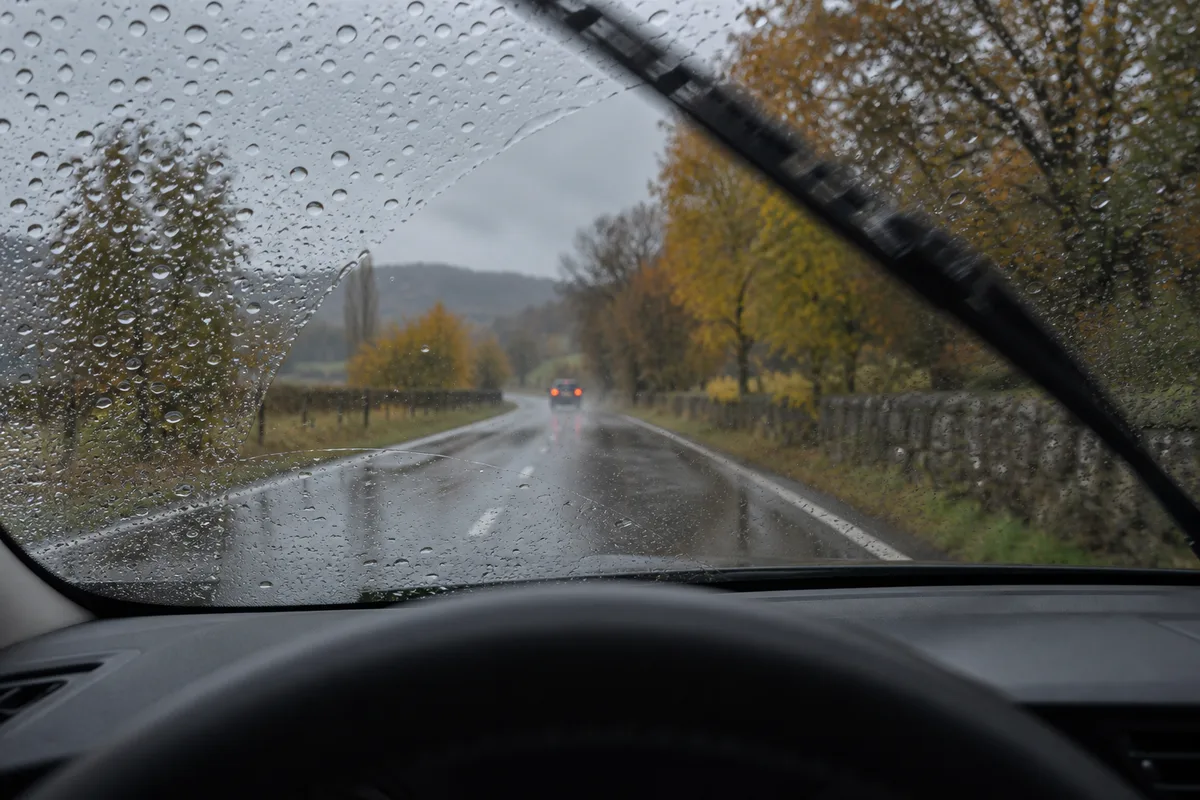 Conduire sous la pluie : vitesses, distances et réflexes